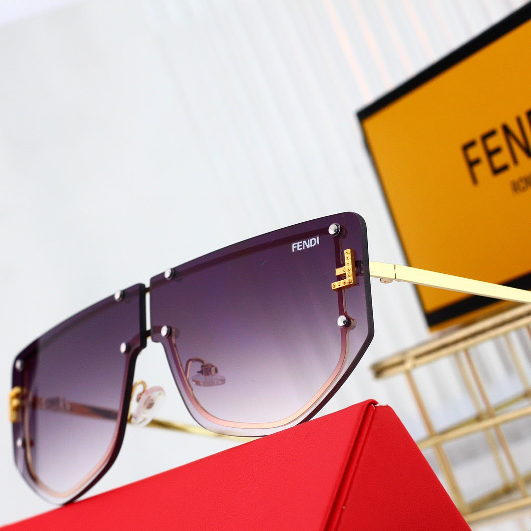 Lunettes de soleil dégradées irrégulières