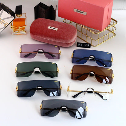 Gafas de sol de esquí con diseño moderno y sin marco