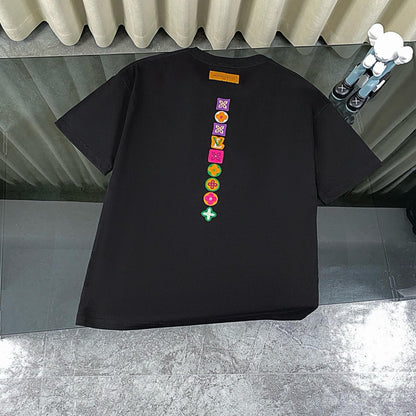 Camiseta con bordado de dopamina