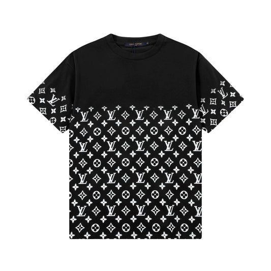 T-shirt imprimé intégral demi-corps