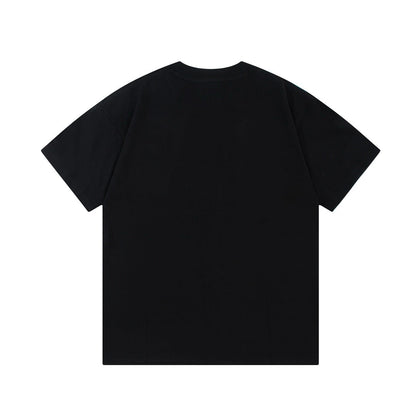 Camiseta bordada con caballo de guerra
