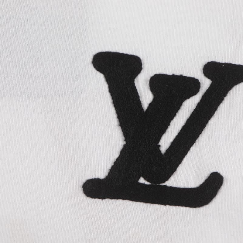 Chenille Patchwork Embroidered T-shirt