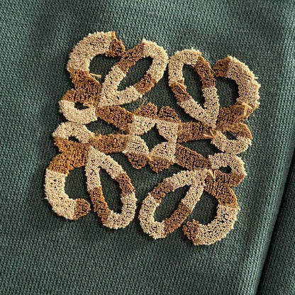 Pantalones cortos con estampado de felpa 3D