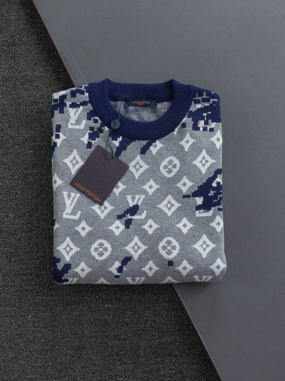 Jacquard Graffiti Sweatshirt
