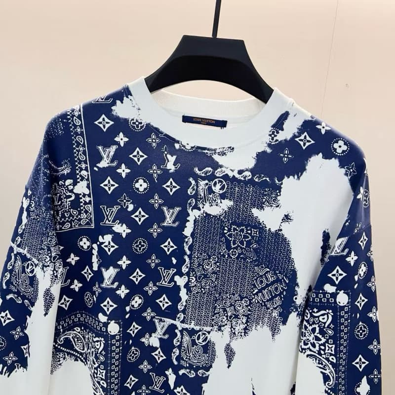 Paisley Patchwork Sweatshirt