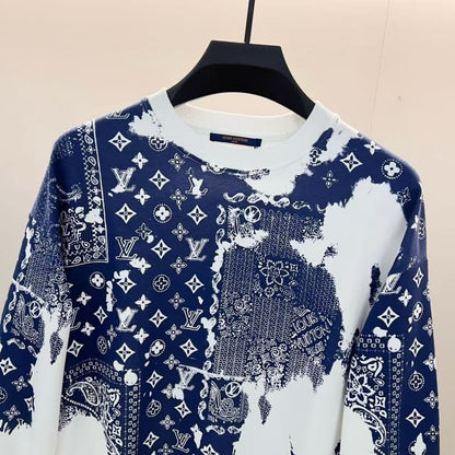 Paisley Patchwork Sweatshirt
