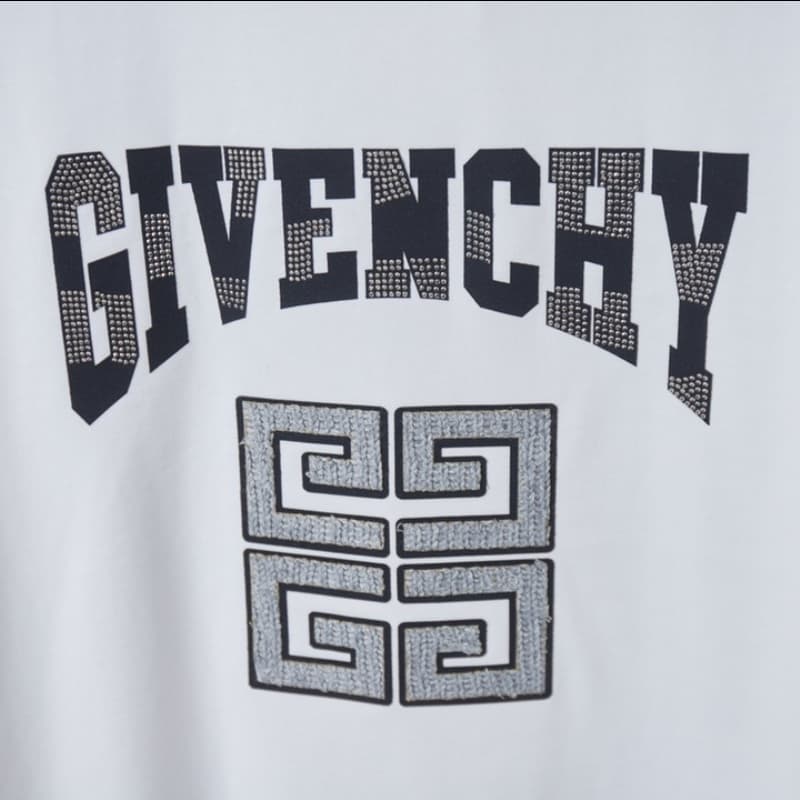 Towel Patch Rhinestone T-Shirt