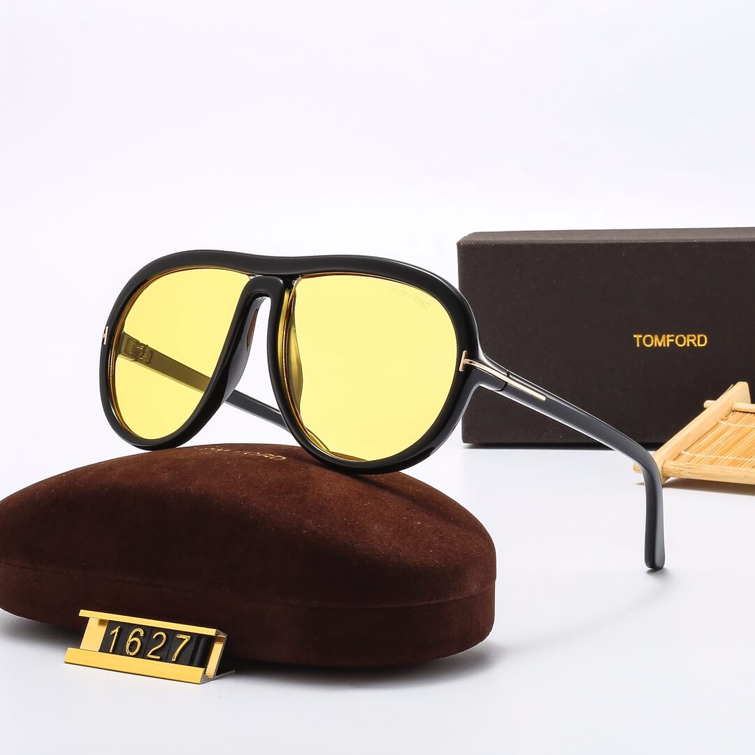 Gafas de sol casuales con montura grande