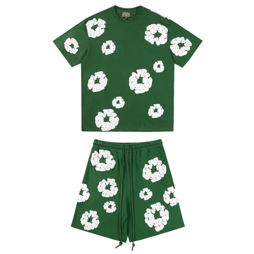 Ensemble short classique en coton
