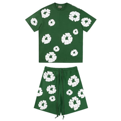 Ensemble short classique en coton