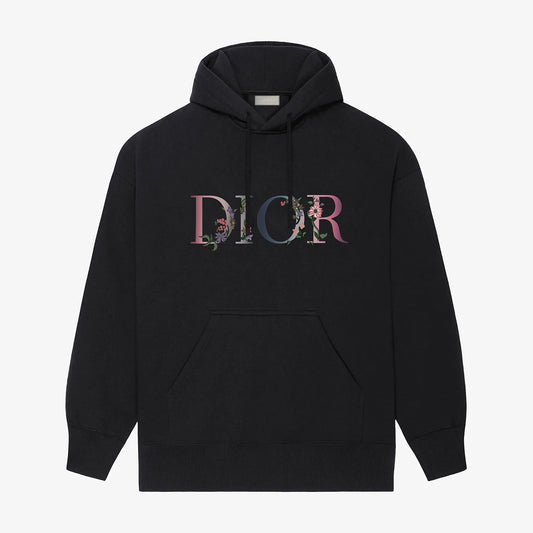 Sweat à capuche à imprimé floral