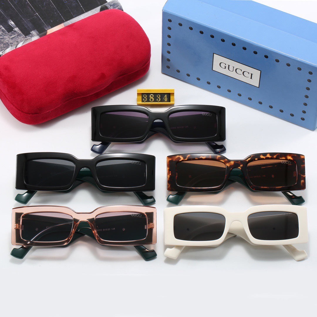 Lunettes de soleil rectangulaires