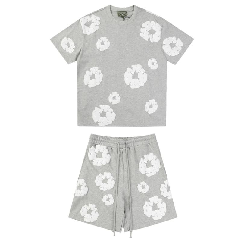 Ensemble short classique en coton