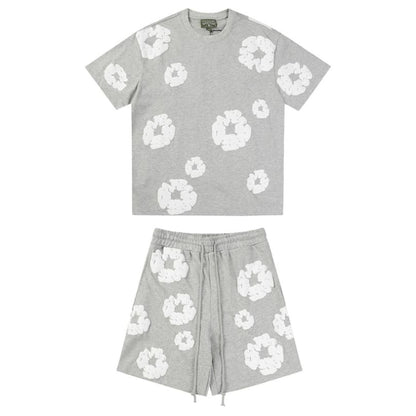 Ensemble short classique en coton