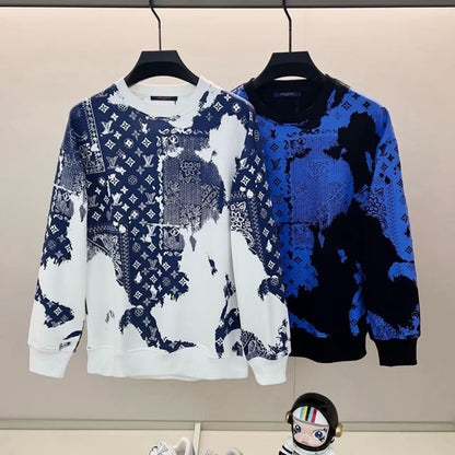 Paisley Patchwork Sweatshirt