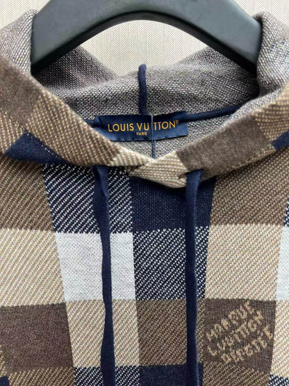 Plaid Design Hoodie