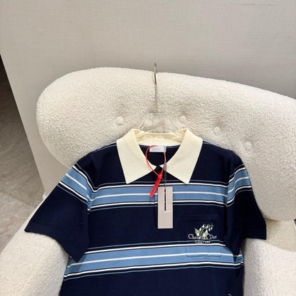 Camisa polo clásica de rayas