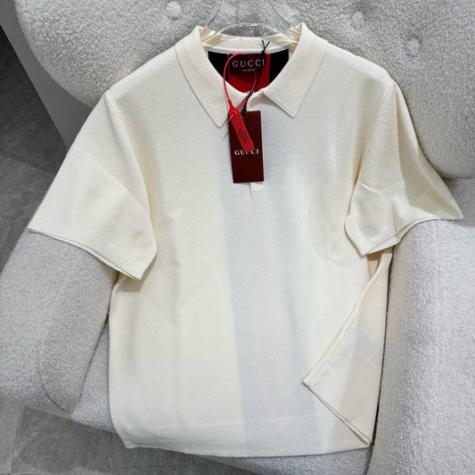 Polo respirant à col