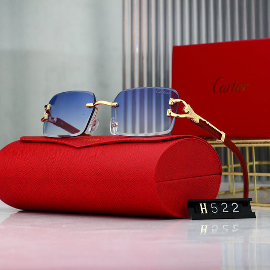 Lunettes de soleil élégantes sans monture