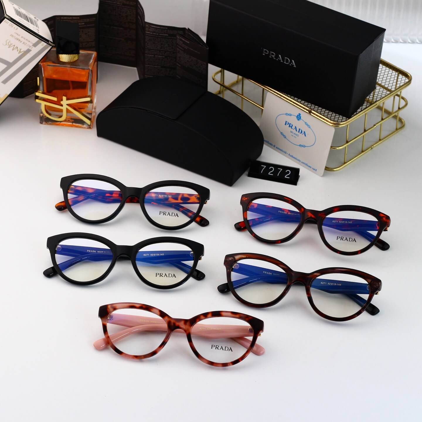Lunettes anti-lumière bleue modernes à imprimé léopard