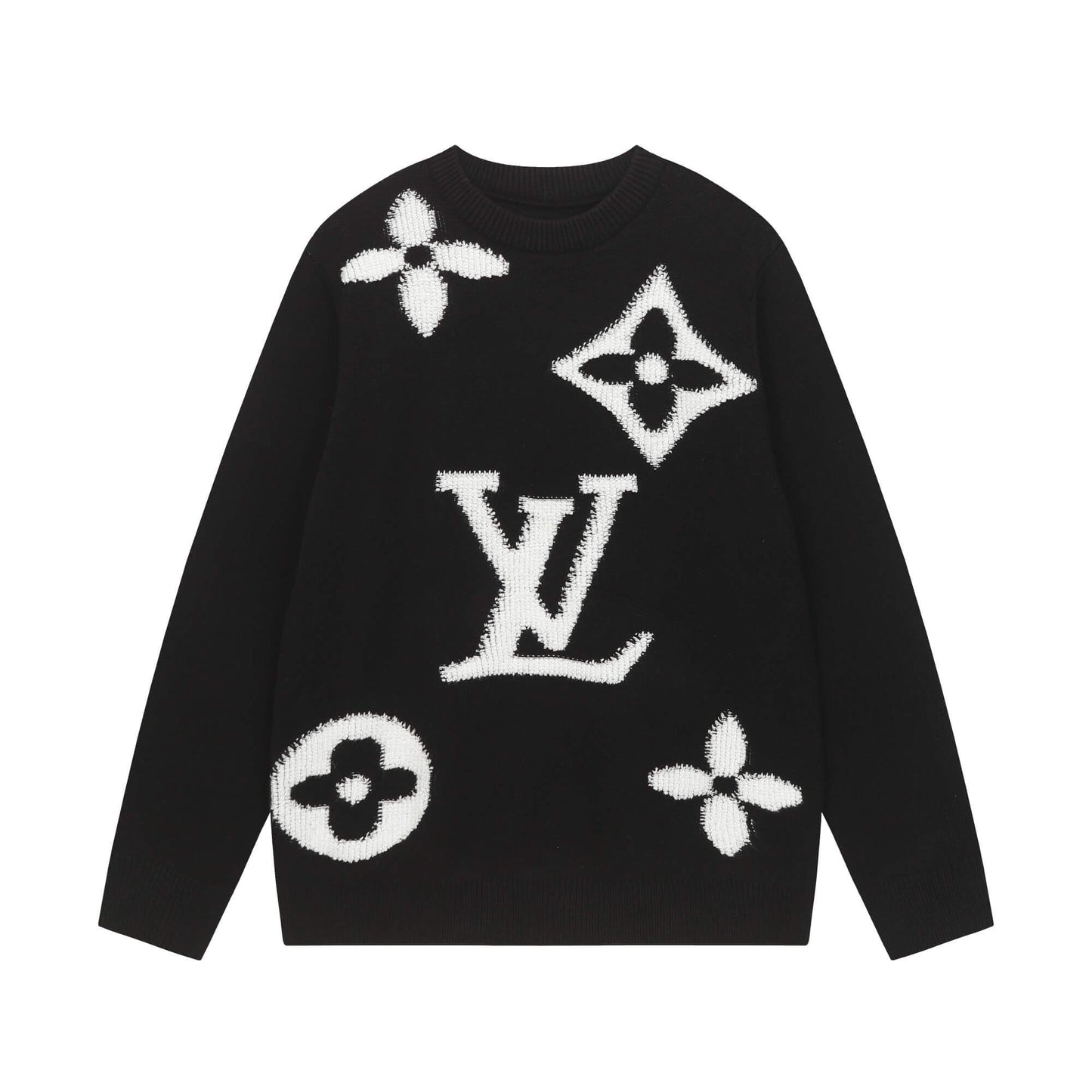 Classic Jacquard Knit Sweater