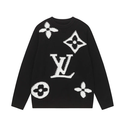 Classic Jacquard Knit Sweater