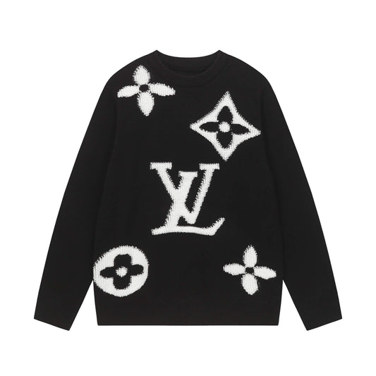Classic Jacquard Knit Sweater
