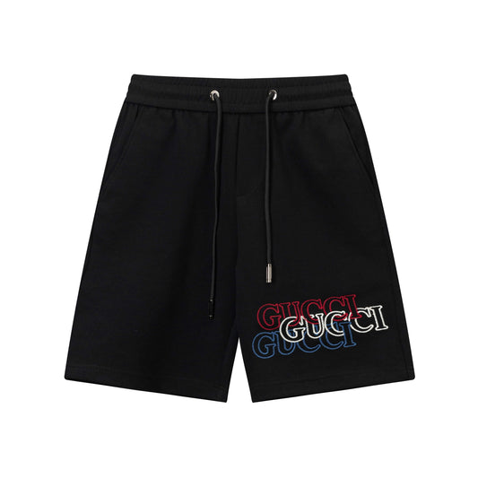 Short brodé à plusieurs lettres