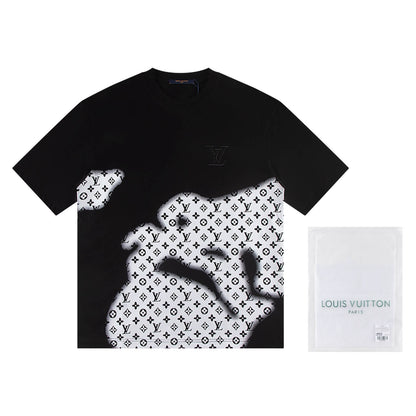 T-shirt à rendu dégradé