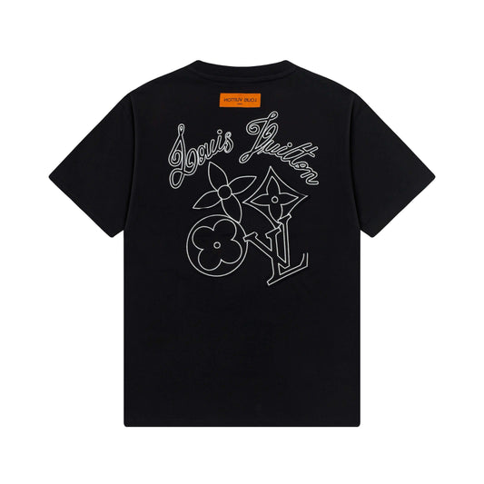 Nueva camiseta gráfica bordada