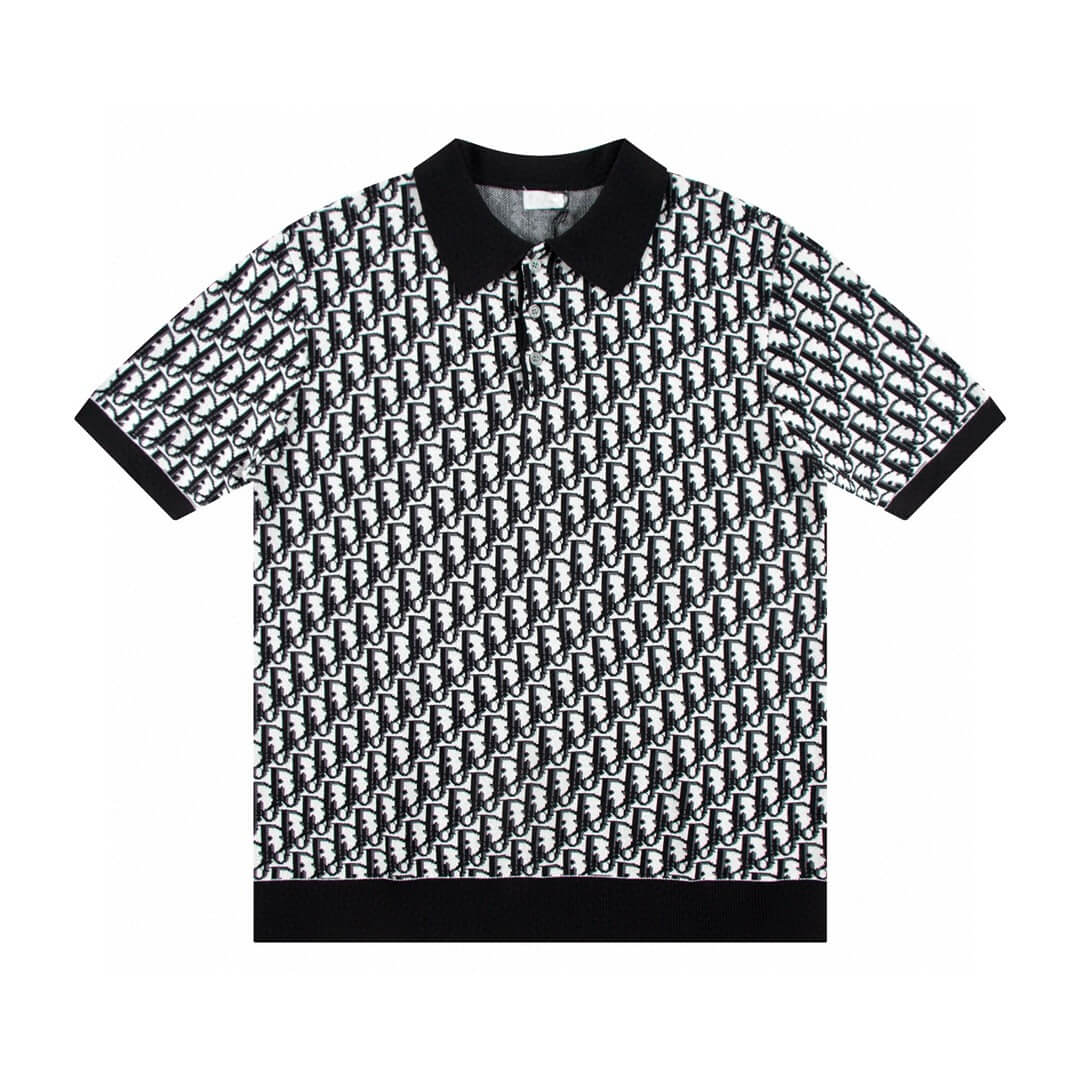 Camiseta polo con estampado completo