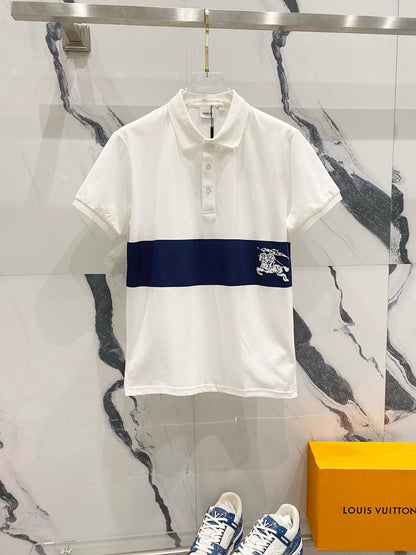 Camiseta polo a rayas