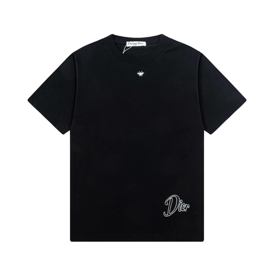 Camiseta con bordado de letras