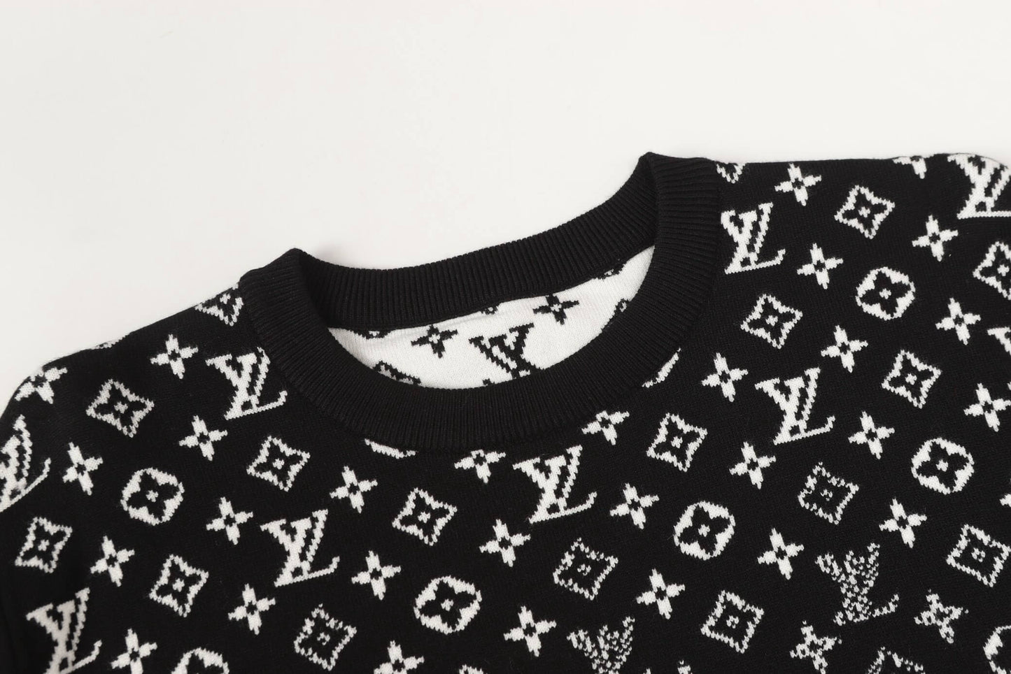Gradient All-Over Print Sweater