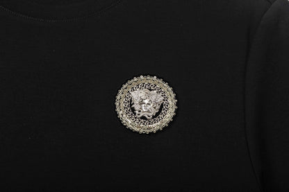 T-shirt brodé avec visage humain