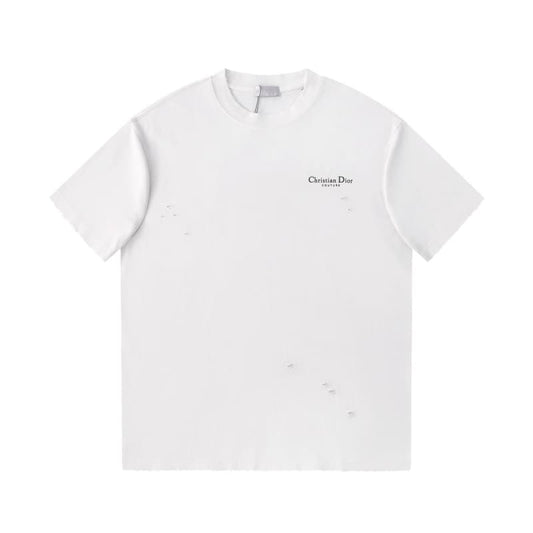 Camiseta con gráfico desgastado y lavado