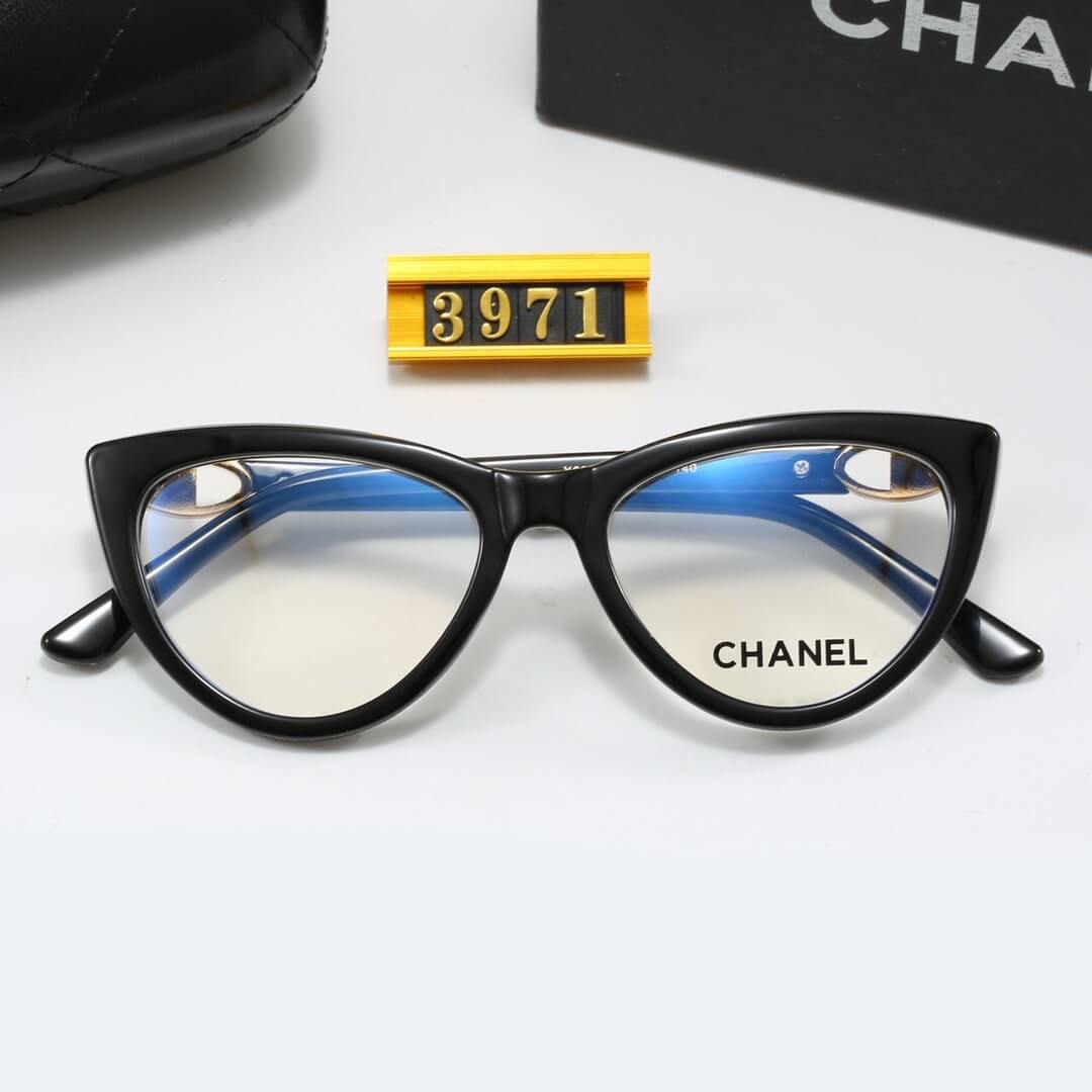 Gafas retro de montura completa con diseño de ojo de gato
