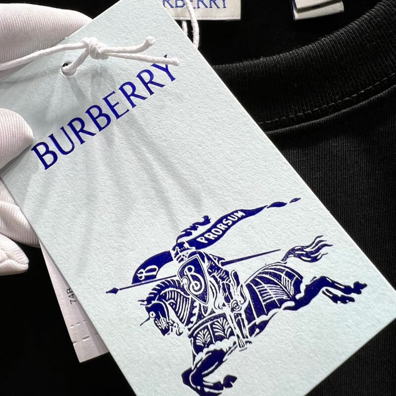 T-shirt classique brodé Cheval de guerre
