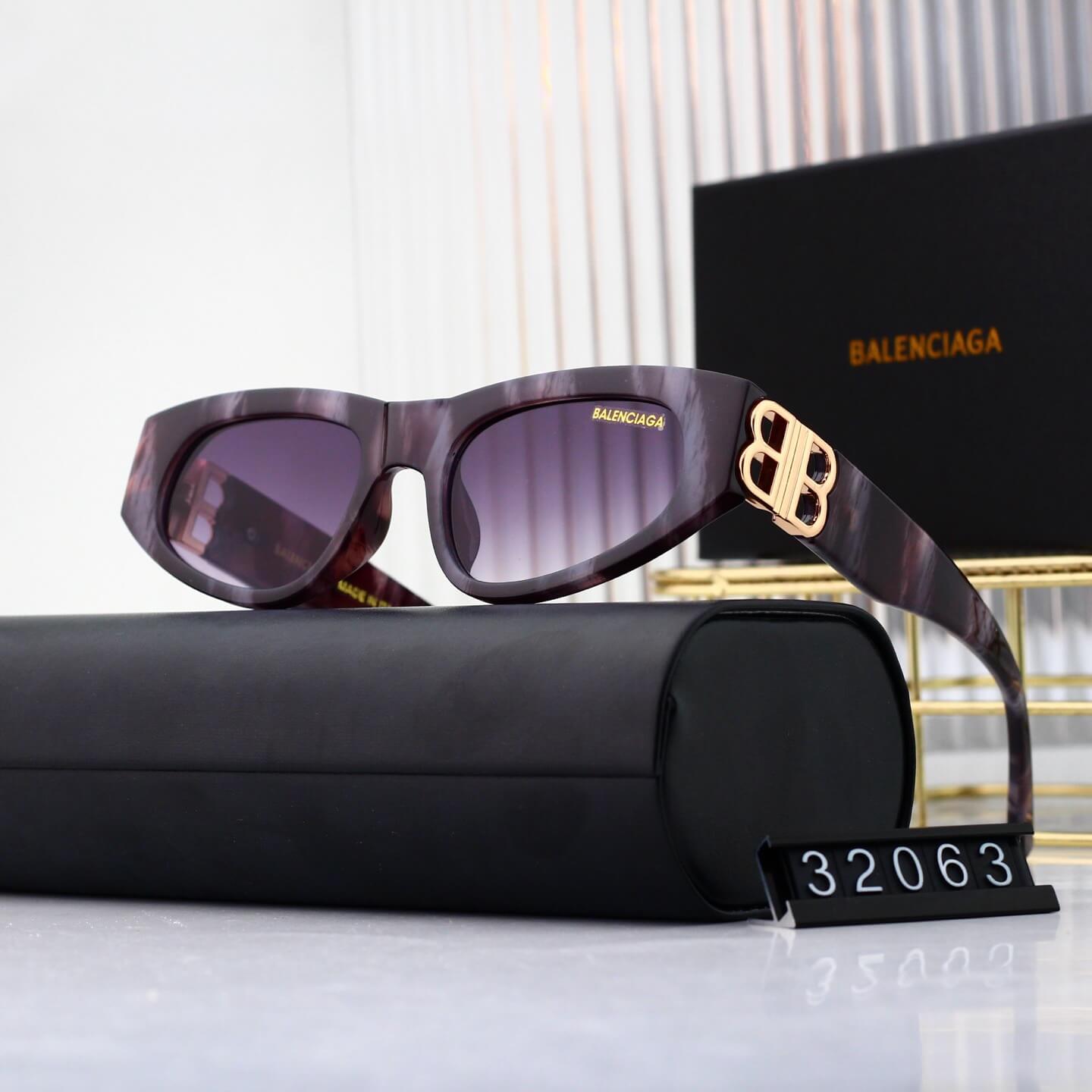 Gafas de sol cuadradas elegantes con diseño de ojo de gato
