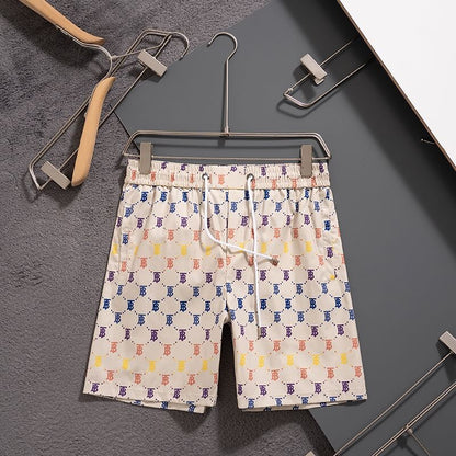 Shorts de playa con estampado a todo color