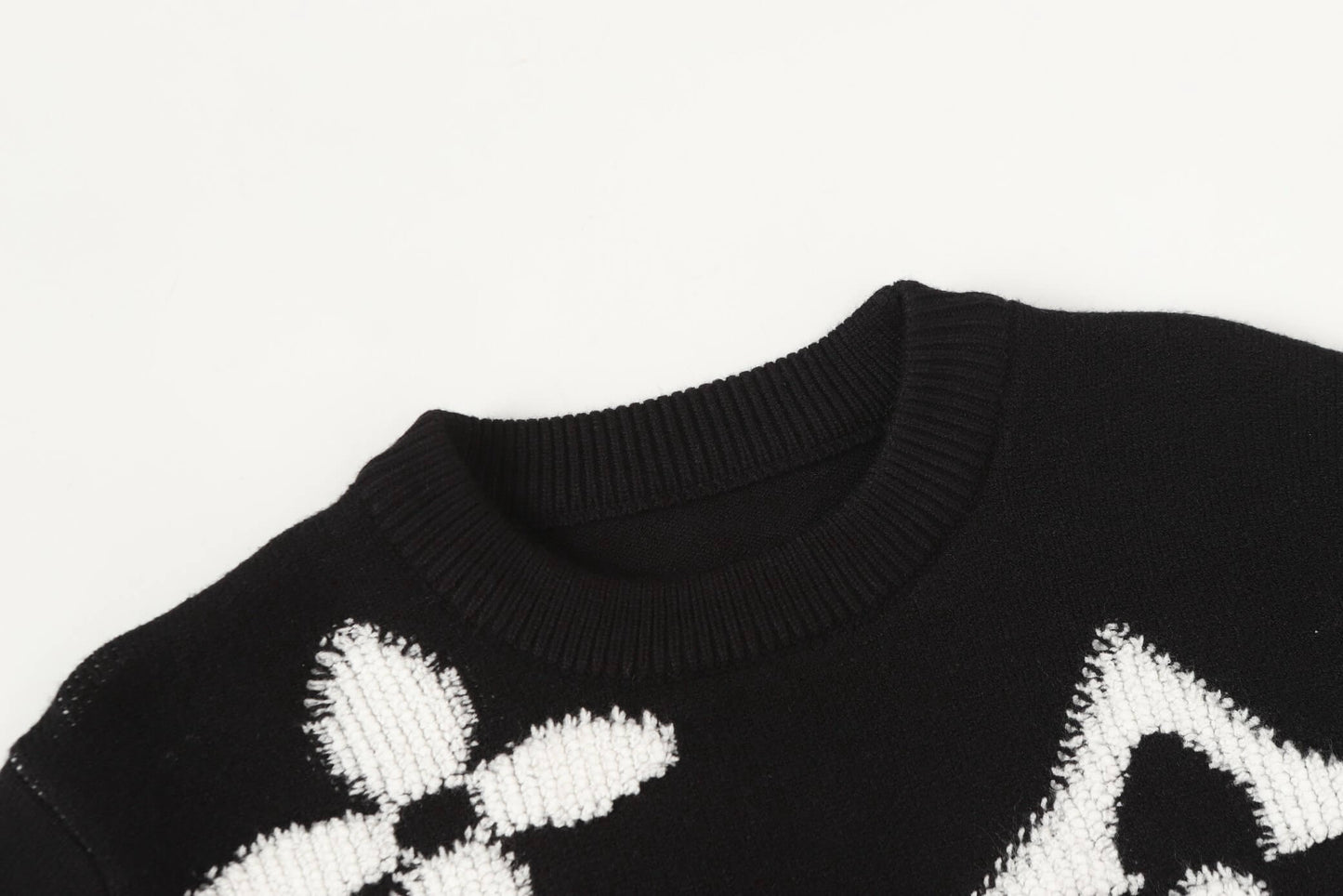 Classic Jacquard Knit Sweater