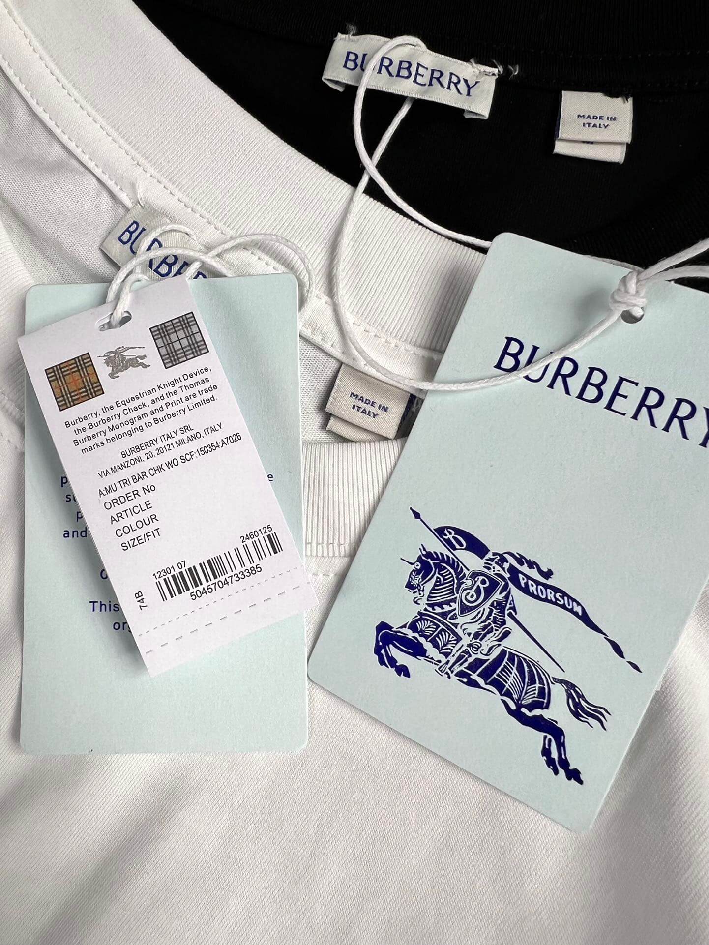 T-shirt classique brodé Cheval de guerre
