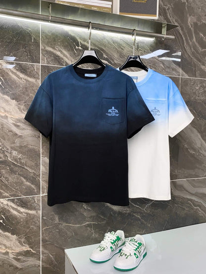 Camiseta con diseño degradado