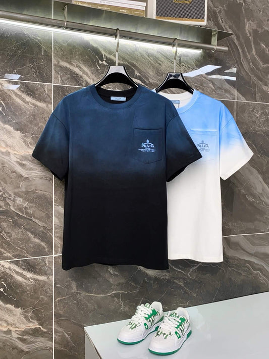 Camiseta con diseño degradado
