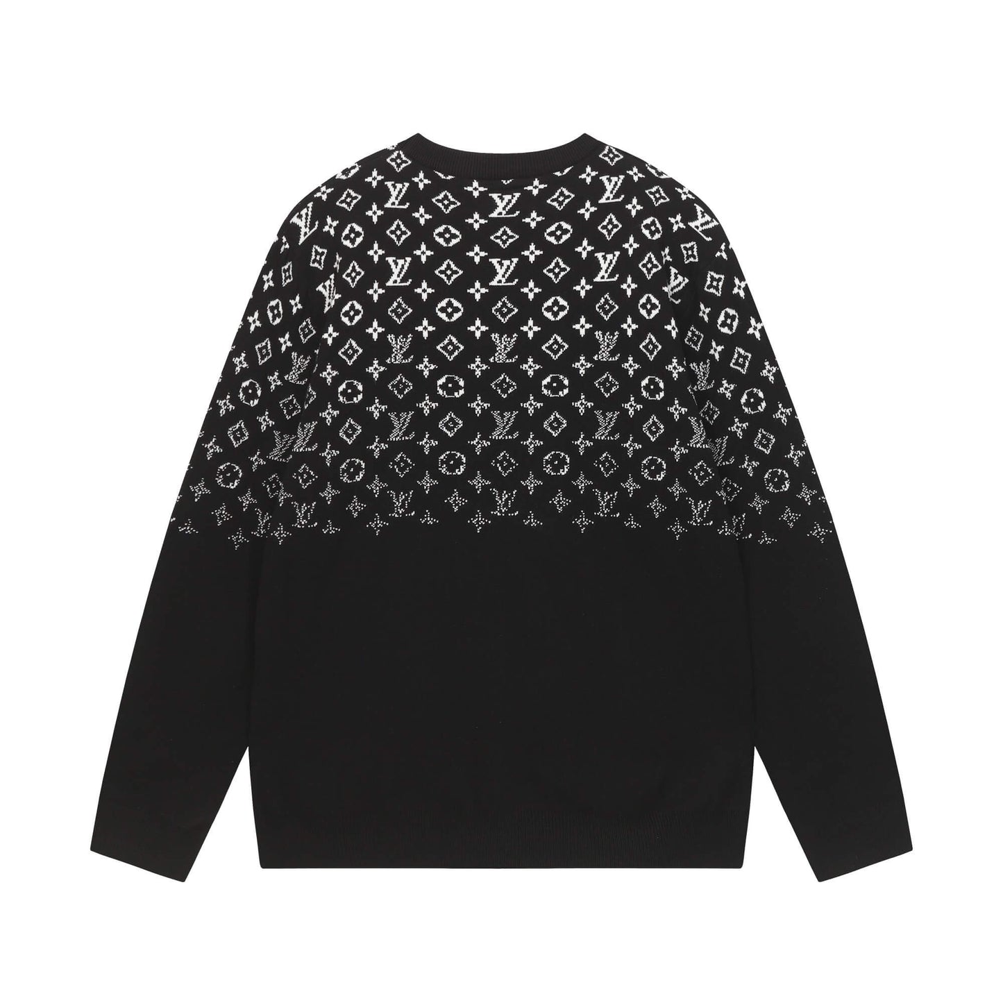 Gradient All-Over Print Sweater