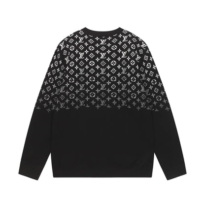 Gradient All-Over Print Sweater