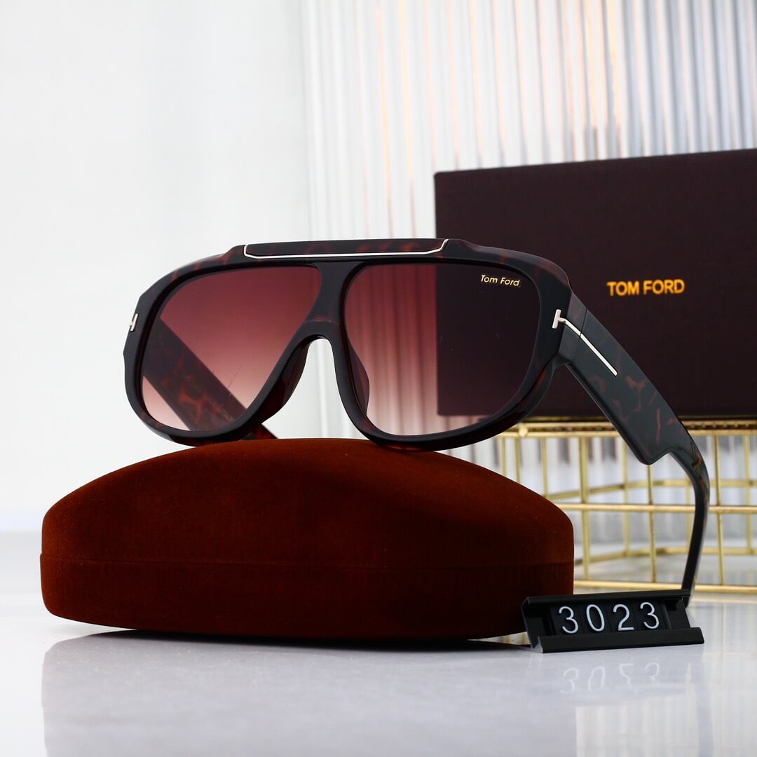 Gafas de sol grandes de diseño con montura completa