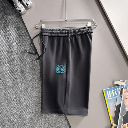 Pantalones cortos con estampado de felpa 3D