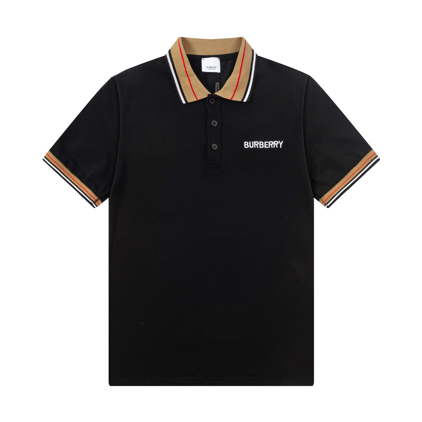 Polo clásico de rayas a cuadros