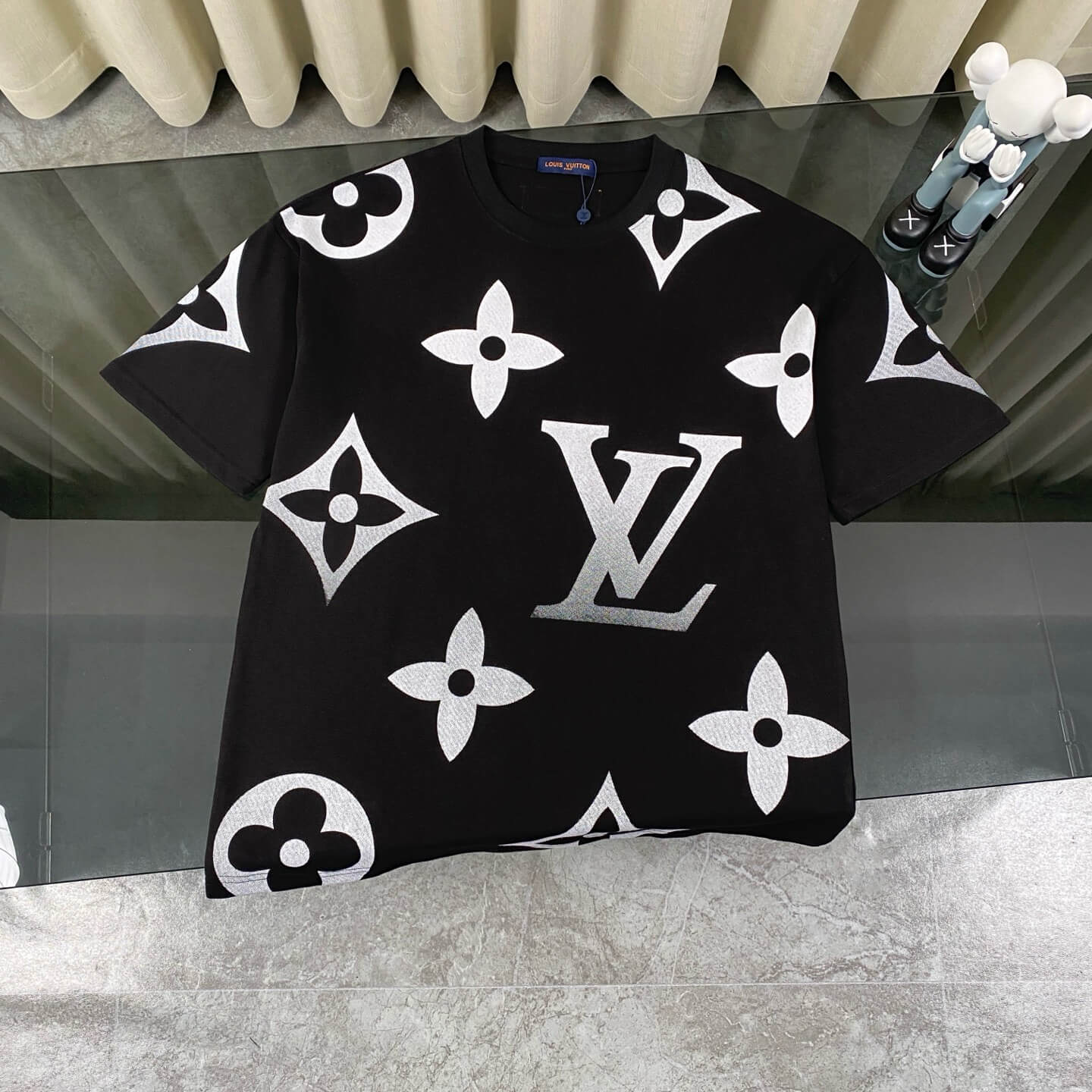 T-shirt à imprimé dégradé intégral